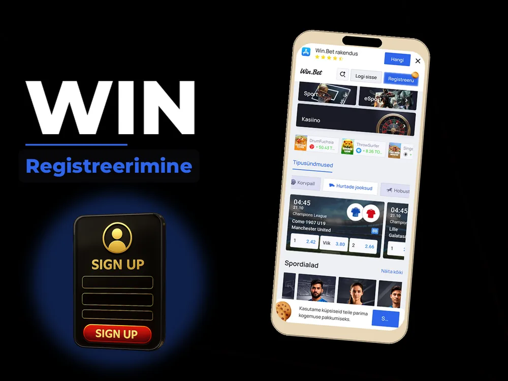 Win - Registreerimine