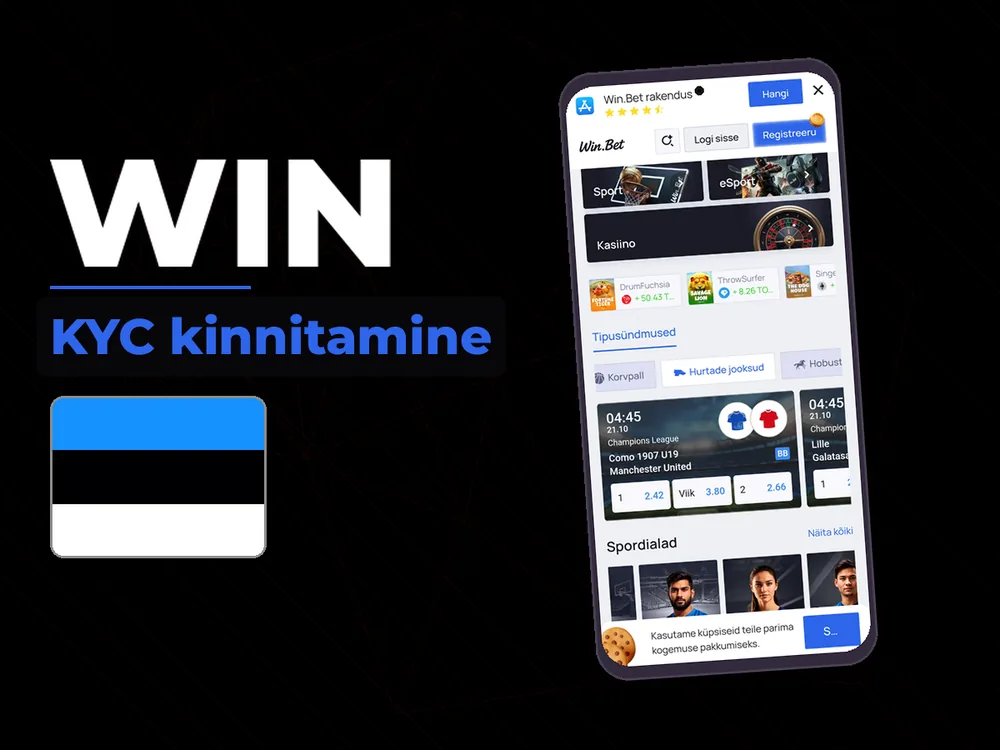 Win - KYC kinnitamine