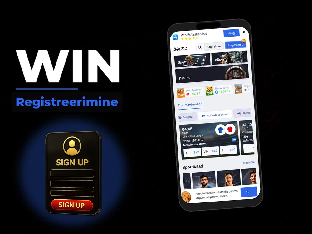 Win - Registreerimine