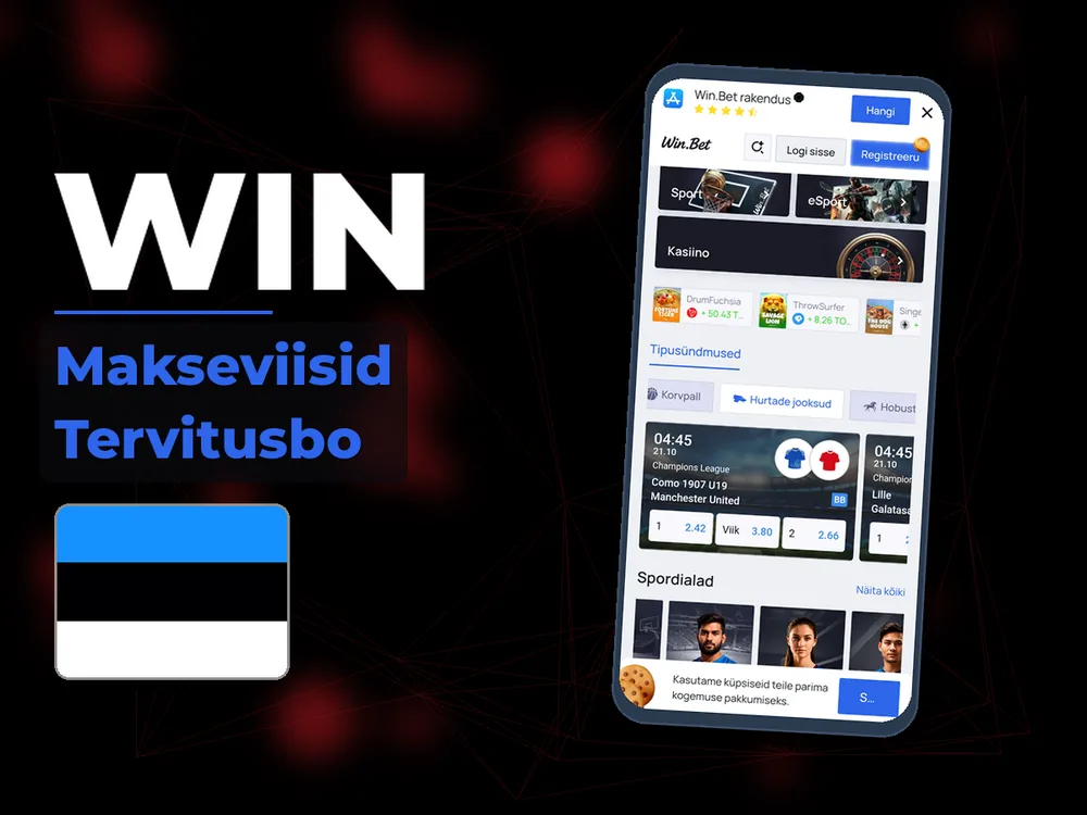 Win - Makseviisid Tervitusbo