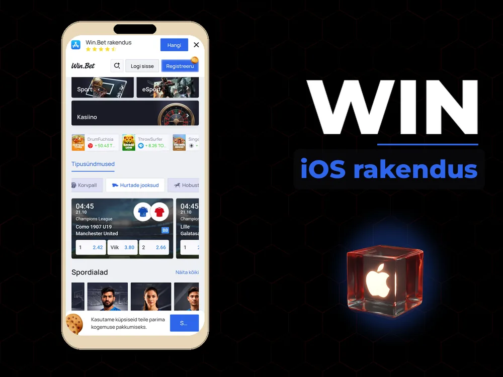 Win - iOS rakendus