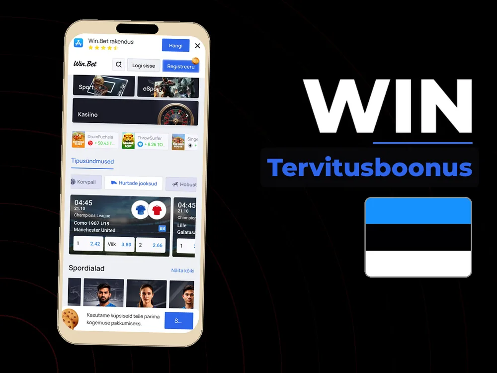 Win - Tervitusboonus