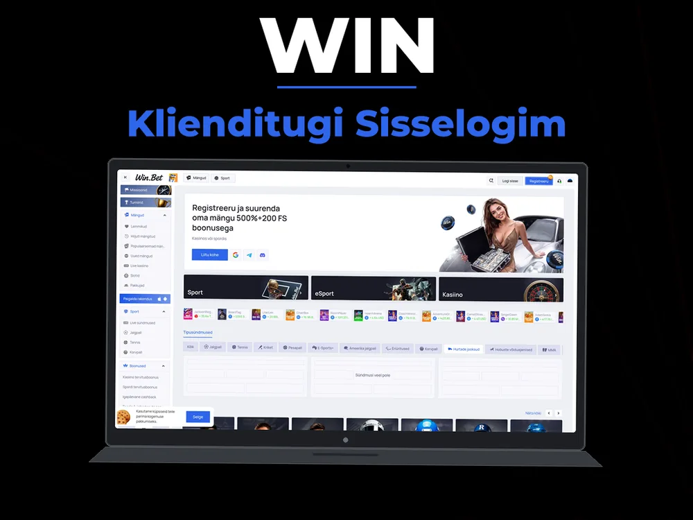 Win - Klienditugi Sisselogim