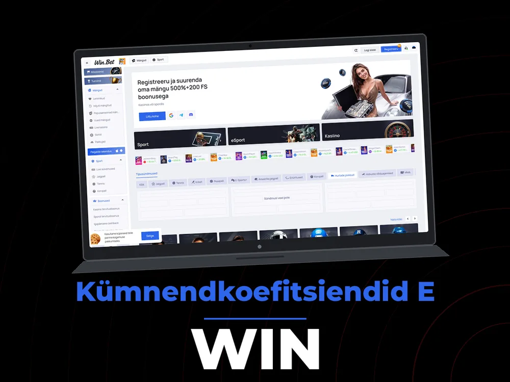 Win - Kümnendkoefitsiendid E